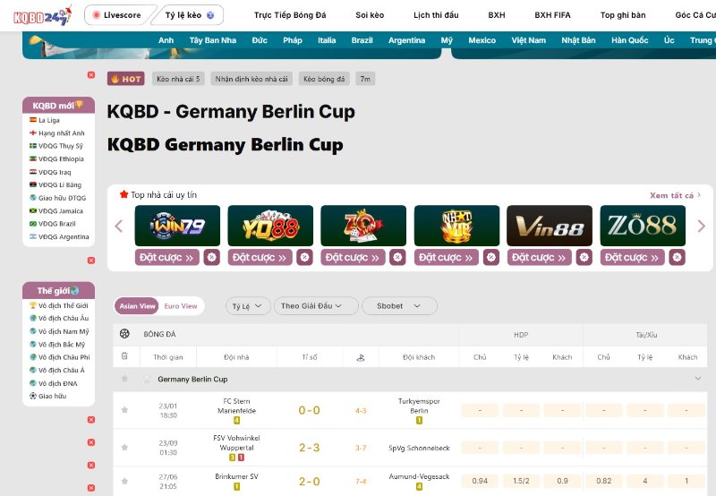 Germany Berlin Cup